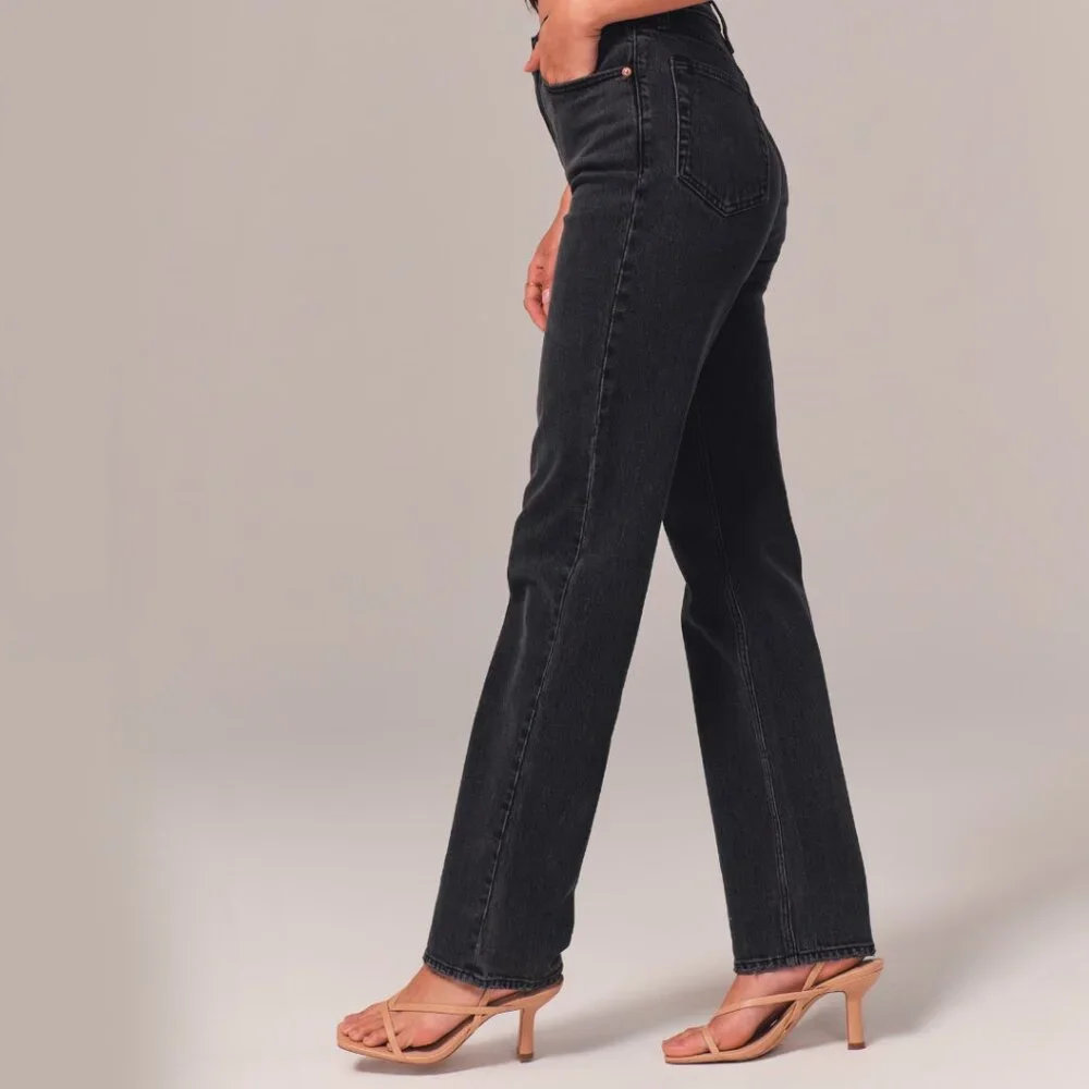 NWT Abercrombie & Fitch 90s Jeans Plus Size 22 - Picture 3 of 12